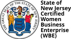 State of New Jersey Certified Women Business Enterprise (WBE)